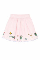 Gonna per bambina Stella McCartney Kids rosa con orlo a smerlo TY7B11 Z0138 51R STELLA McCARTNEY KIDS 