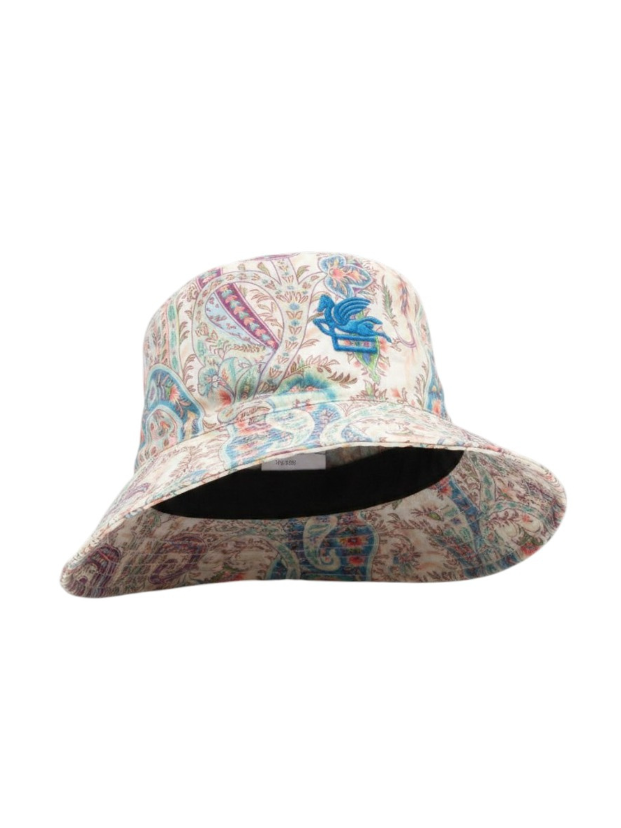 Cappello per bambino Etro Kids multicolore con ricamo Pegaso sul davanti GY0Q38 M0081 107MC ETRO KIDS 