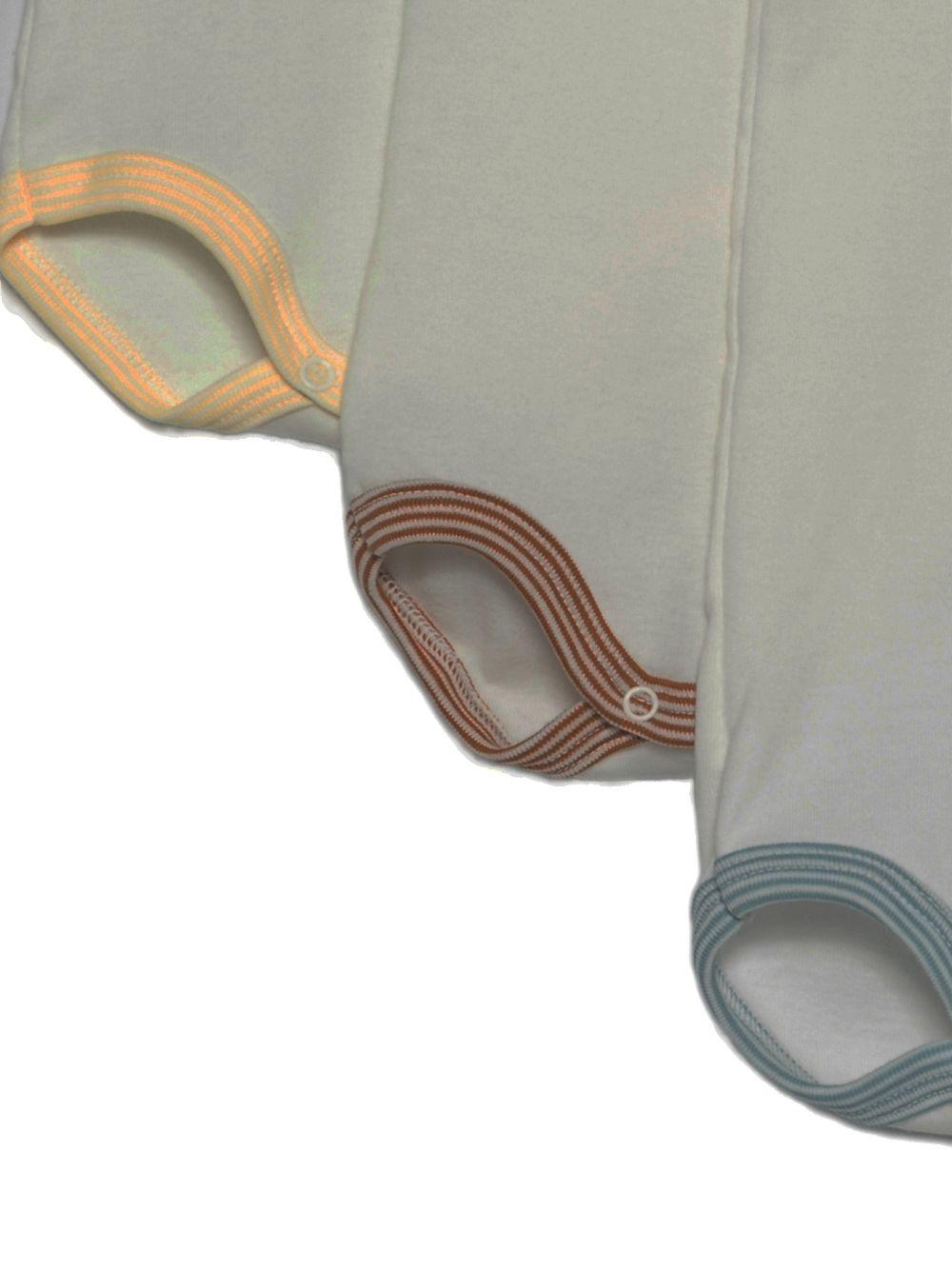 Set 3 pezzi per neonato Petit Bateau bianche a maniche corte A0FOV 00 PETIT BATEAU 