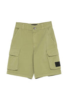 Shorts per bambino Just Cavalli Kids verde con tasche cargo JBP26120BE GREEN CAL. ROBERTO CAVALLI KIDS 