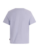 T-shirt per bambino Burberry Kids celeste con stampa grafica sul davanti 8117302 A2165 BURBERRY KIDS 