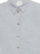 Camicia per donna Alysi azzurra con colletto classico 116243 P6028 DM ALYSI 