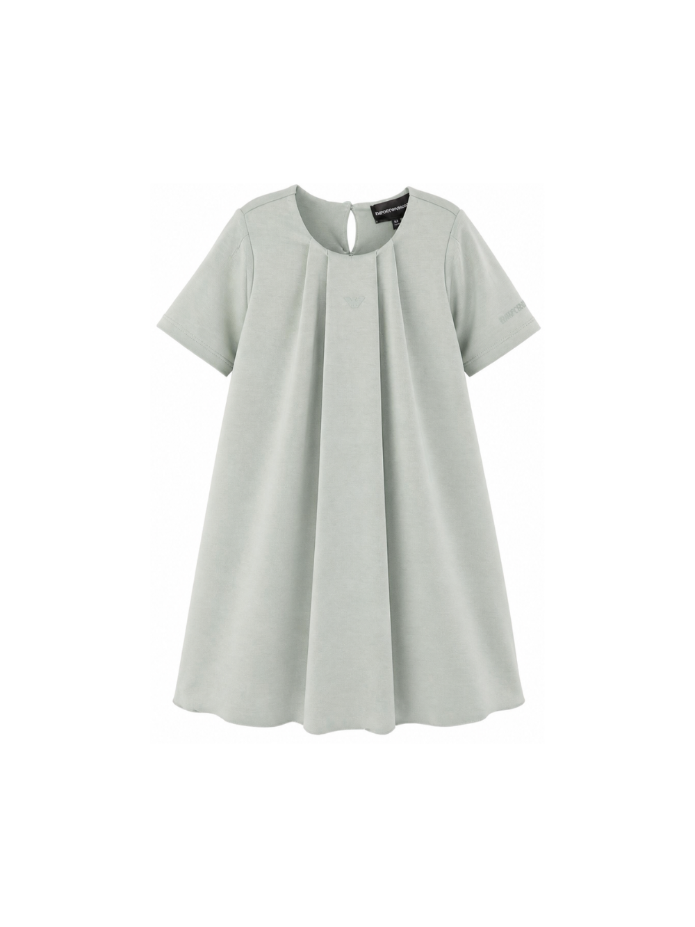 Abito per bambina Emporio Armani Kids verde plsserato EG000844 AF16133 U9019 EMPORIO ARMANI KIDS 