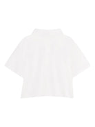 Polo per bambina The Marc Jacobs Kids bianca con decorazione W60739 10P THE MARC JACOBS KIDS 