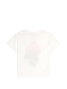 T-shirt per neonata Dolce & Gabbana Kids bianca con stampa orchidee L2JTIT G7P1G W0111 DOLCE & GABBANA KIDS 