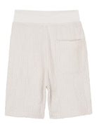 Shorts per bambino Hugo Kids bianco con chiusura a coulisse G00998 153 Hugo KIDS 