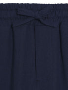 Pantaloni per bambino Dolce & Gabbana Kids blu con coulisse in vita L44P76 FU4GI B1823 DOLCE & GABBANA KIDS 