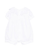 Tutina per neonati Jesurum bianco con rifiniture in pizzo FOSCARI BIANCO JESURUM KIDS 