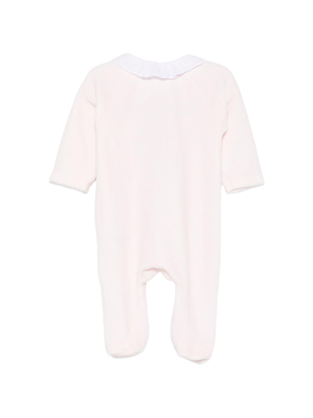 Tutina per neonata Tartine & Chocolat rosa con ricamo a fiori CC54060 31 TArtine & Chocolat KIDS 
