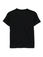 T-shirt per bambino Emporio Armani Kids blu con logo Aquila sul davanti EB000421 AF15013 MB250 EMPORIO ARMANI KIDS 