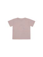 T- shirt per neonata Stella McCartney Kids rosa con stampa grafica sul davanti TY8021 Z0434 51R STELLA McCARTNEY KIDS 