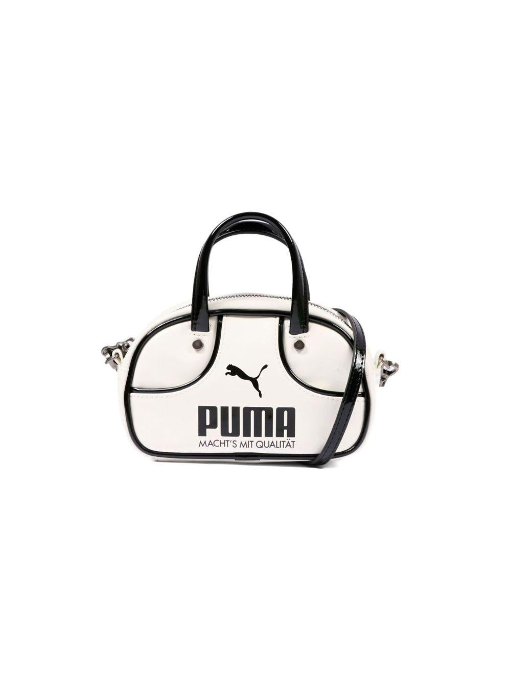 Borsa per bambina Puma Kids bianca con dettaglio a contrasto 91824 08 PUMA KIDS 