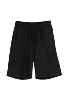 Shorts per bambino Paolo Pecora Kids nero con coulisse PP4217 NERO PAOLO PECORA KIDS 