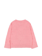 Cardigan per neonata Bonpoint rosa con dettaglio ciliegie S06XCAK00003 028D BONPOINT KIDS 