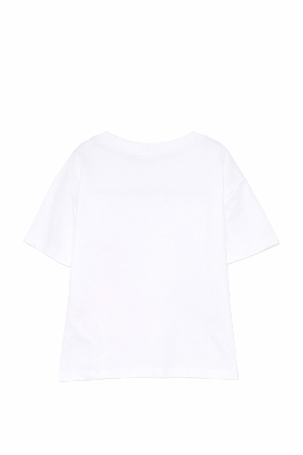 T-shirt per bambina Billieblush bianca con stampa grafica U21962 10P BILLIEBLUSH 