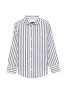 Camicia per bambino Fay Kids multicolore a maniche lunghe FY5P30 Z3691 101BL FAY KIDS 