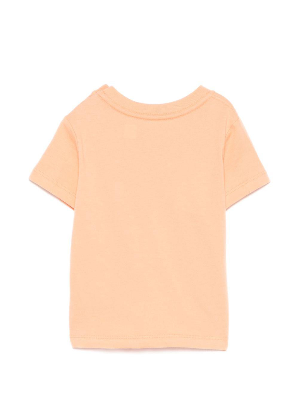 T-shirt per neonati Polo Ralph Lauren Kids arancione con motivo Polo bear 320B13589 001 Ralph Lauren kids 