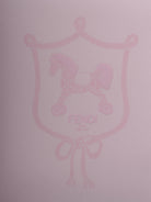 Copertina per neonata Fendi Kids rosa con stampa cavallino Fendi BUJ328 8RA F0C11 FENDI KIDS 