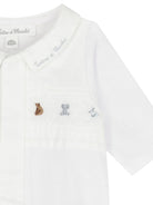 Tutina per neonati Tartine & Chocolat bianca con decorazioni ricamate sul davanti CC54070 01 TArtine & Chocolat KIDS 
