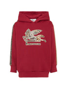 Felpa per bambino Etro Kids rossa con stampa Pegaso sul davanti GZ4P40 Z3183 52C ETRO KIDS 