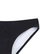 Bikini per bambina Givenchy Kids nero con stampa logo H31218 09B GIVENCHY KIDS 