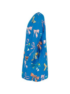 Abito corto per bambina Stella McCartney Kids blu con stampa con fiocchi TX1C10 Z3096 664MC STELLA McCARTNEY KIDS 