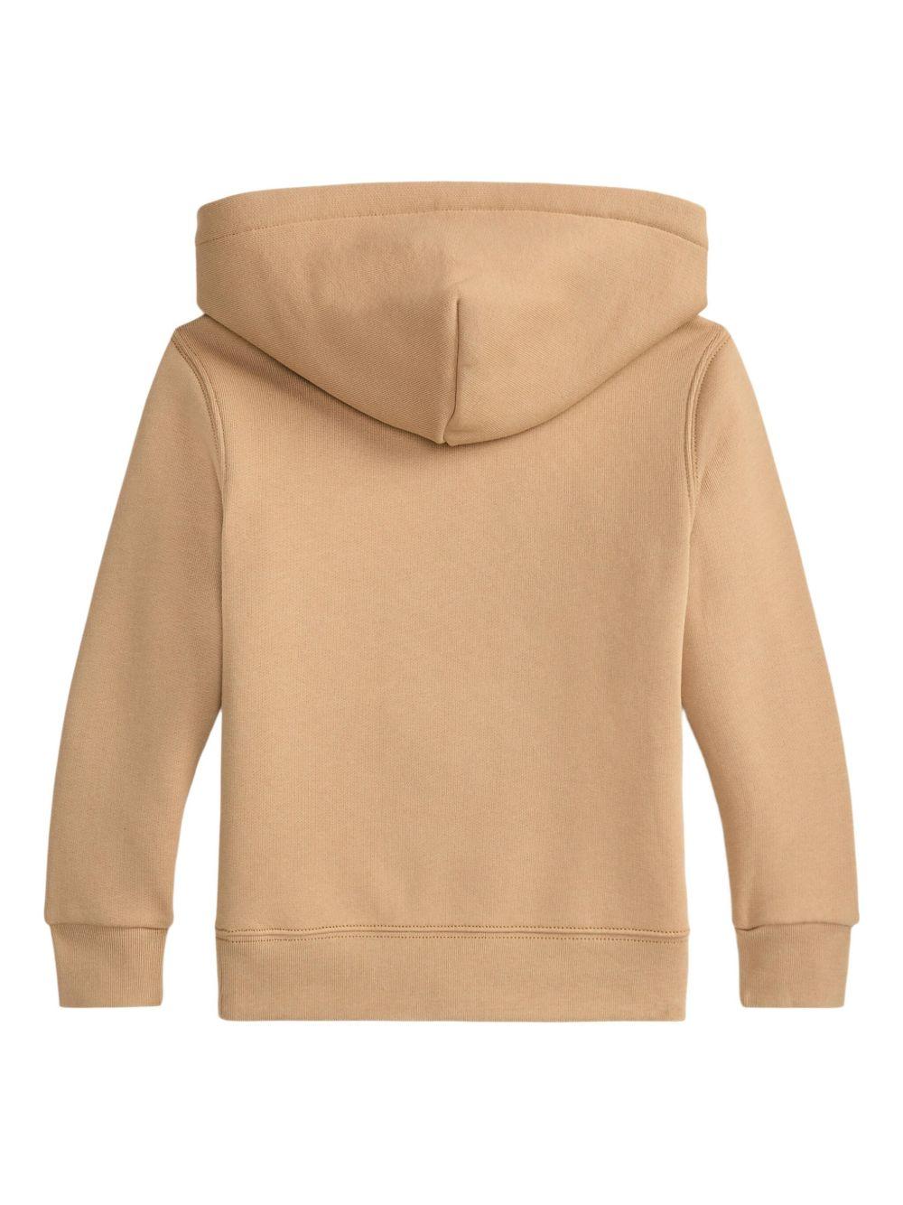 Felpa per bambino Polo Ralph Lauren Kids beige con cappuccio 322749954 061 Ralph Lauren kids 