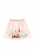 Gonna Brenda per bambina rosa con stampa con aniamali 2S26D127 5674 MOLO KIDS 