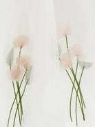 Abito per neonata Monnalisa bianco con dettaglio fiori 73G904 7747 0001 MONNALISA KIDS 