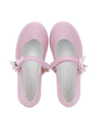 Ballerine per bambina Monnalisa rosa con cinturino 8CG002 7707 0090 MONNALISA KIDS 