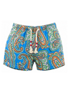 Costume da bagno per bambino MC2 Saint Barth Kids multicolore con stampa con stampa paisley JEA0016 04113L MC2 ST. BARTH KIDS 