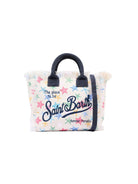 Borsa Colette MC2 Saint Barth bianca con stampa stelle marine COL0001 00578L MC2 ST. BARTH KIDS 