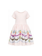 Abito per bambina Molo rosa con stampa floreale 2S26E102 5234 MOLO KIDS 