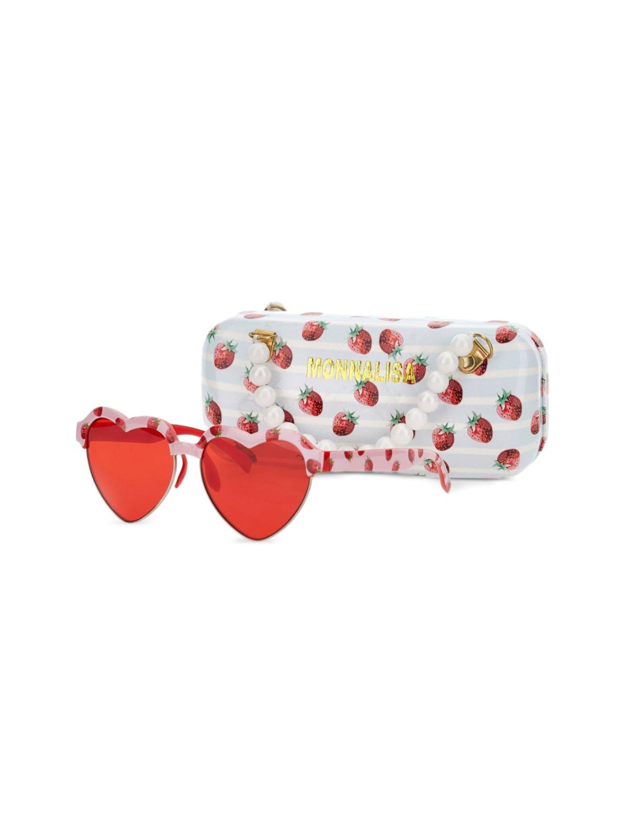 Occhiali per bambina Monnalisa rosa con montatura a cuore 39G028 7072 5244 MONNALISA 
