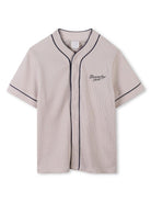 T-shirt per bambino Givenchy kids beige con ricamo con logo sul davanti H30743 184 GIVENCHY KIDS 