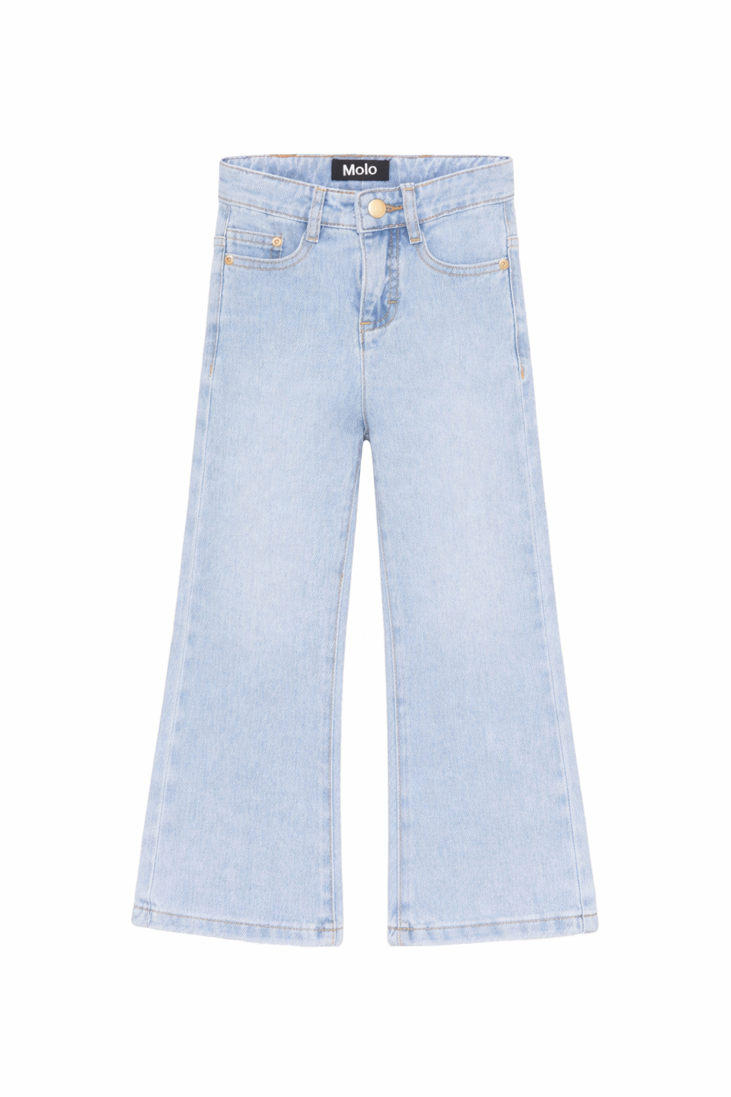 Jeans Asta per bambina Molo denim con design a cinque tasche 2S26I113 9484 MOLO 