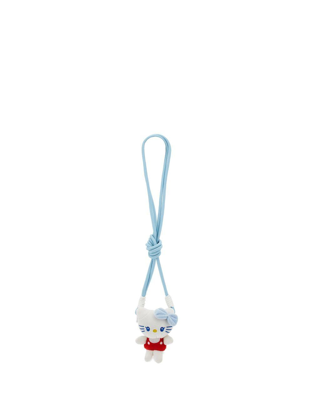 Porta telefono per bambina Monnalisa multicolore con peluche applicato 19G028 7775 0099 MONNALISA KIDS 