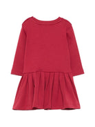 Abito per neonata Givenchy Kids bordeaux con logo sul davanti H31463 96D GIVENCHY KIDS 