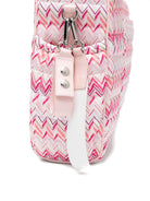 Borsa fasciatoio per neonati Missoni Kids bianca trapuntata a zig-zag MY0068 N0412 100FU MISSONI KIDS 
