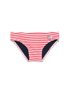 Slip da bagno per bambino MC2 Saint Barth Kids rosso con motivo a righe BIL0001 04133L MC2 ST. BARTH KIDS 