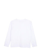 T-shirt per bambino Givenchy Kids bianca con logo sul davanti H31347 10P GIVENCHY KIDS 