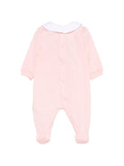Pigiama per neonata Moschino Kids rosa con stampa grafica Teddy Bear MUT04QLAA02 50209 MOSCHINO KIDS 