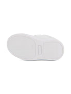 Sneakers per bambino BOSS Kids bianche con applicazione con logo J52573 10P BOSS KIDS 