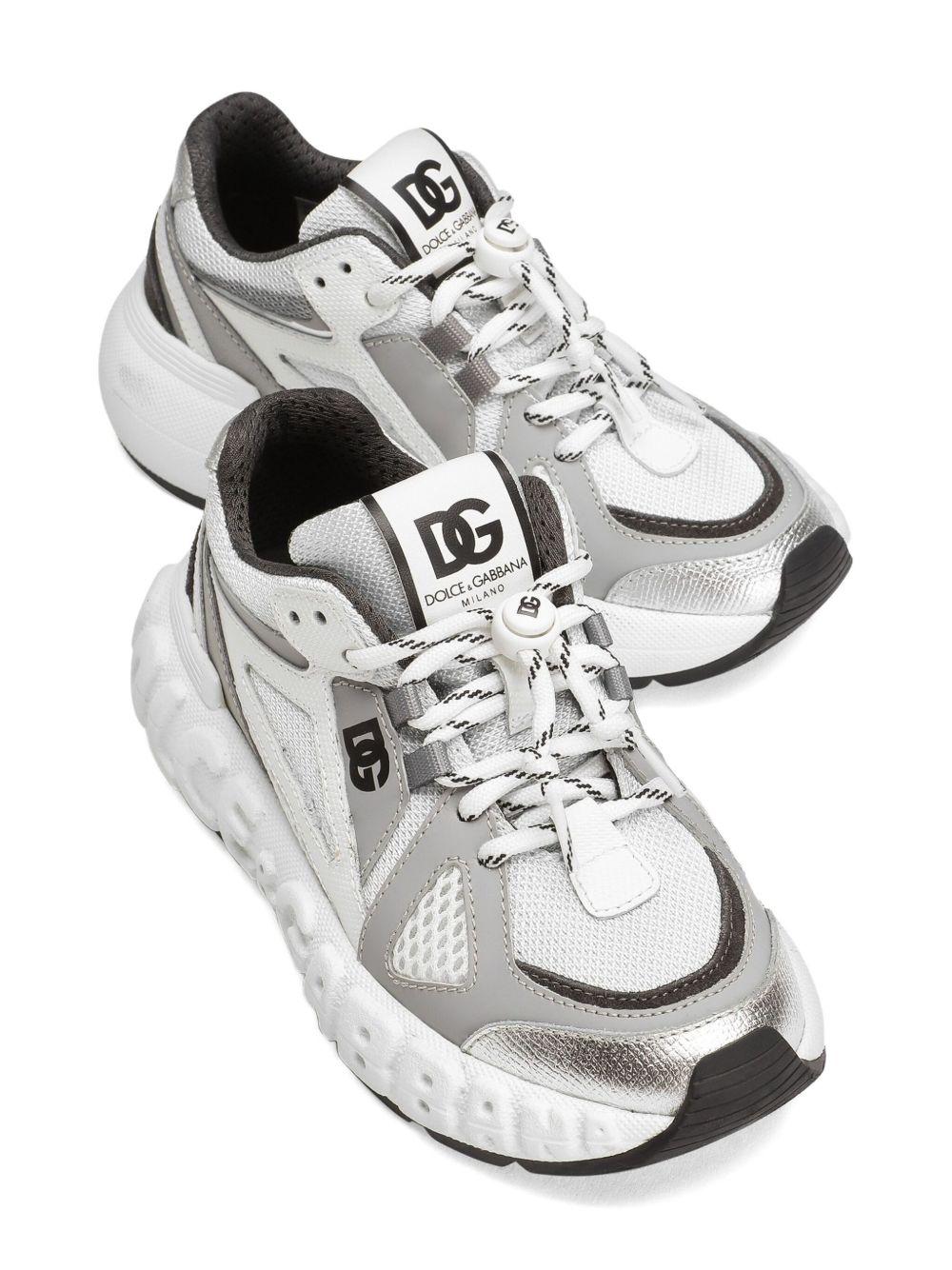 Sneakers per bambini Dolce & Gabbana Kids multicolore con dettaglio logo DA5290 AW521 8B849 DOLCE & GABBANA KIDS 