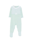Pigiama per neonata Paz Rodriguez verde acqua con fiocco in pizzo Cauce 005-123466 1301 PaZ RODRIGUEZ KIDS 