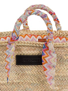 Borsa per bambina Missoni Kids beige con design intrecciato MY0B48 Z3832 110MC MISSONI KIDS 