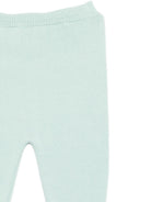Set maglia con pantaloni per neonata Paz Rodriguez acquamarina con finitura in pizzo 103-123465 1301 PaZ RODRIGUEZ KIDS 