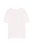 T-shirt per bambina Palm Angels Kids rosa con stampa Teddy sul davanti PGAA002S26JER007 042 PALM ANGELS KIDS 