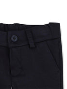 Pantaloni per neonato Boss Kids blu con passanti per cintura J52859 862 BOSS KIDS 