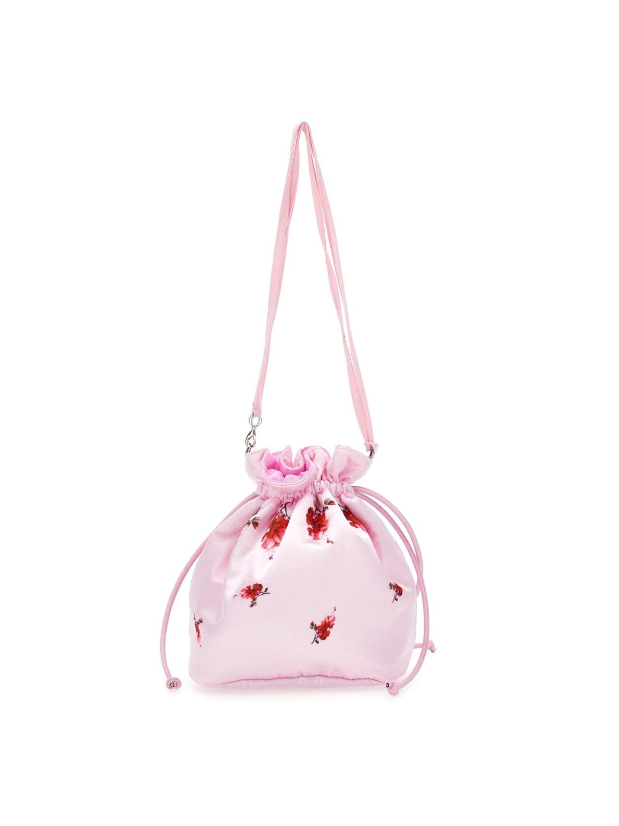 Borsa per bambina Monnalisa rosa con chiusura a coulisse 79G001 7066 0091 MONNALISA 